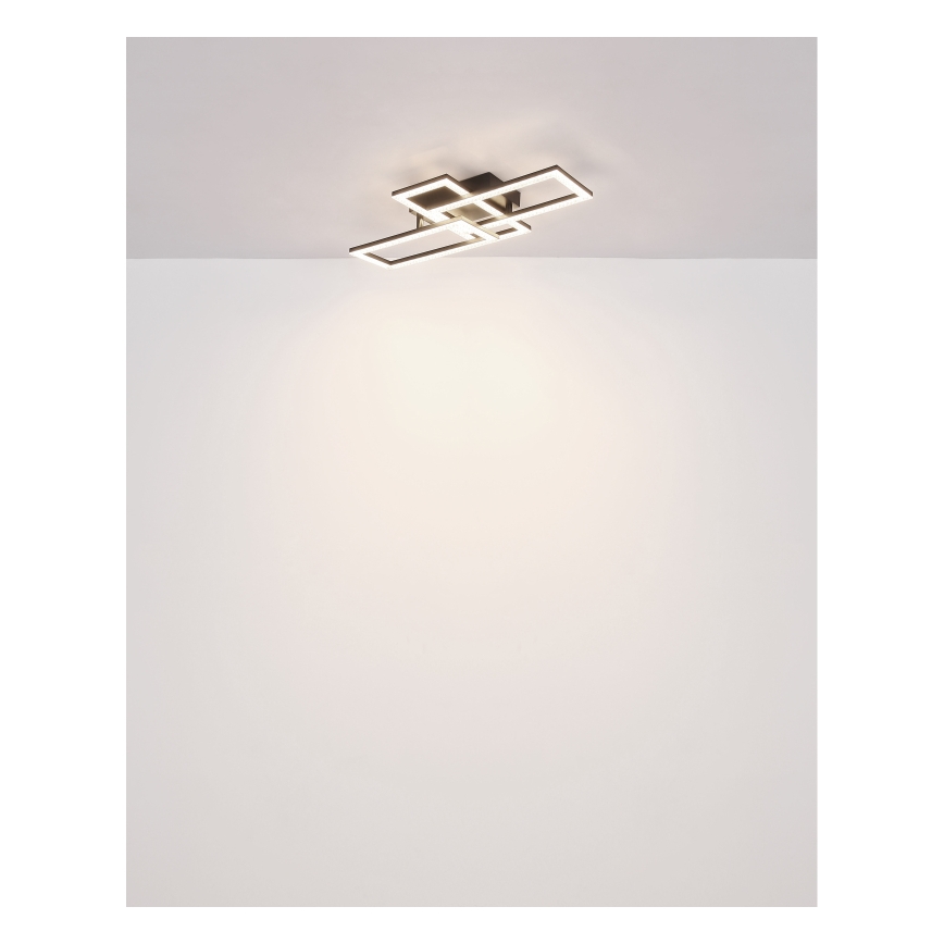 Globo - LED-kattovalaisin LED/24W/230V 4000K musta