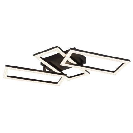 Globo - LED-kattovalaisin LED/24W/230V 4000K musta