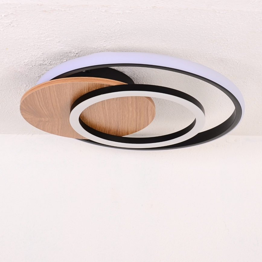 Globo - LED-kattovalaisin LED/24W/230V musta