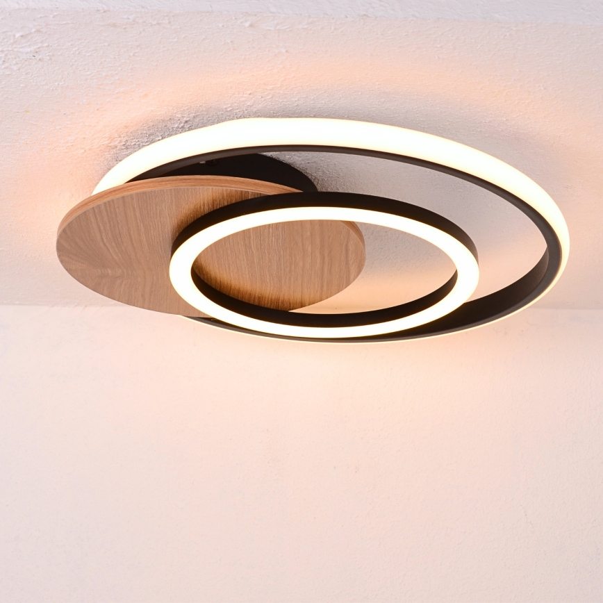 Globo - LED-kattovalaisin LED/24W/230V musta