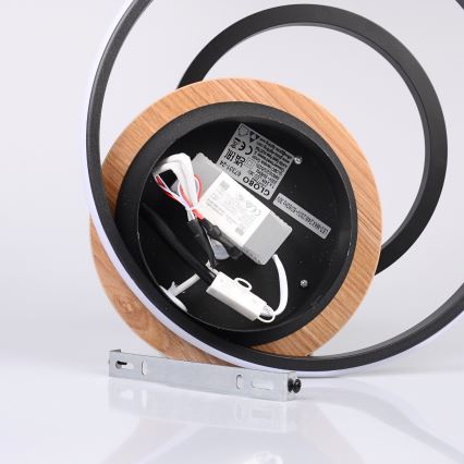 Globo - LED-kattovalaisin LED/24W/230V musta