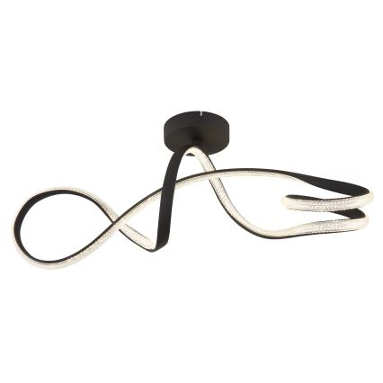 Globo - Kiinteä LED-kattokruunu LED/30W/230V musta