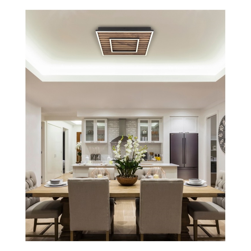 Globo - LED-kattovalaisin LED/36W/230V 3000K 45x45 cm