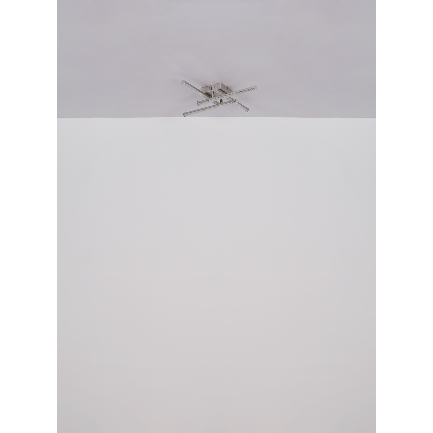 Globo - LED-kattovalaisin LED/24W/230V 4000K mattakromi