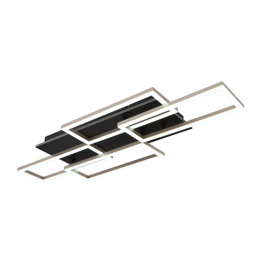 Globo - LED-himmennettävä kattovalaisin LED/40W/230V 2700-6500K 32,5x87,5 cm musta + kaukosäädin