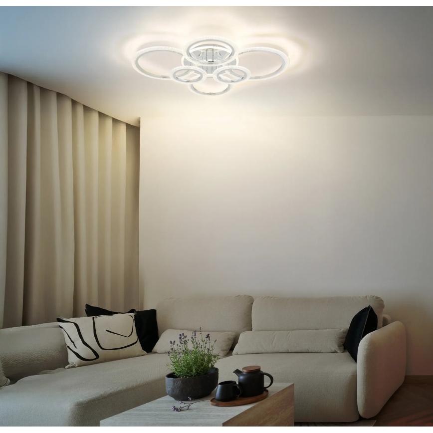 Globo - LED-kattovalaisin LED/48W/230V 2700/4000/6000K 60,5x78 cm