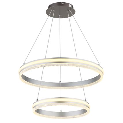Globo - Himmennettävä LED-riippuvalaisin vaijerilla LED/60W/230V 2700-6000K + kaukosäädin