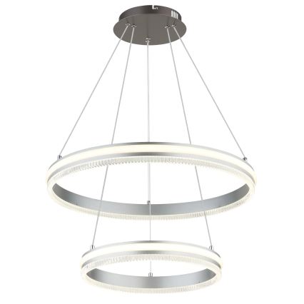 Globo - Himmennettävä LED-riippuvalaisin vaijerilla LED/60W/230V 2700-6000K + kaukosäädin