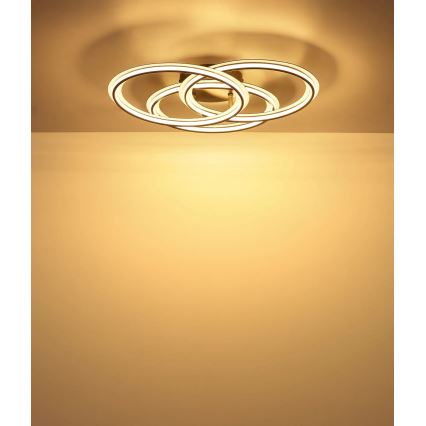 Globo - LED-kattovalaisin, 40 W / 230 V, 3000 K, halkaisija 52 cm