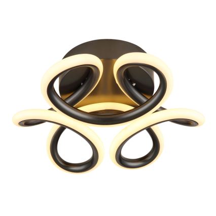 Globo - LED-kattovalaisin LED/24W/230V 2700/4000/6000K halkaisija 26 cm musta