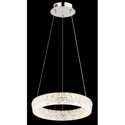 Globo - himmennettävä LED-riippuvalaisin vaijerilla LED/24W/230V 2700-6000K kirkas + kaukosäädin