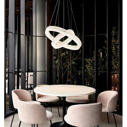 Globo - himmennettävä LED-riippuvalaisin kaapelilla LED/60W/230V 2700-6000K kirkas + kaukosäädin