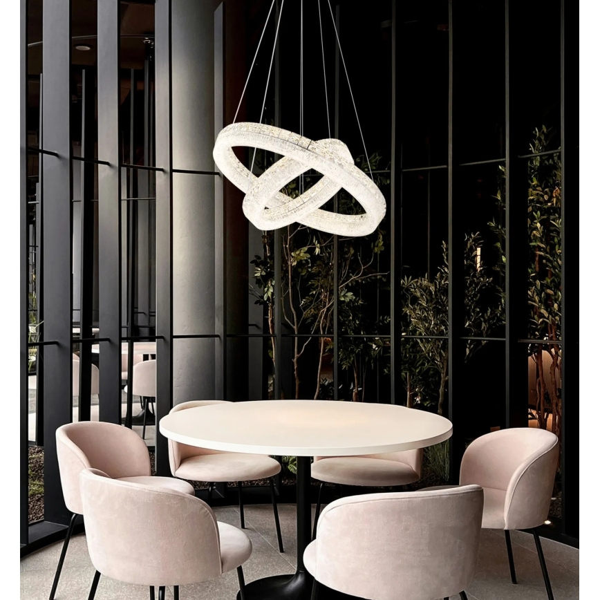 Globo - himmennettävä LED-riippuvalaisin kaapelilla LED/60W/230V 2700-6000K kirkas + kaukosäädin