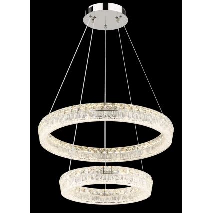 Globo - himmennettävä LED-riippuvalaisin kaapelilla LED/60W/230V 2700-6000K kirkas + kaukosäädin