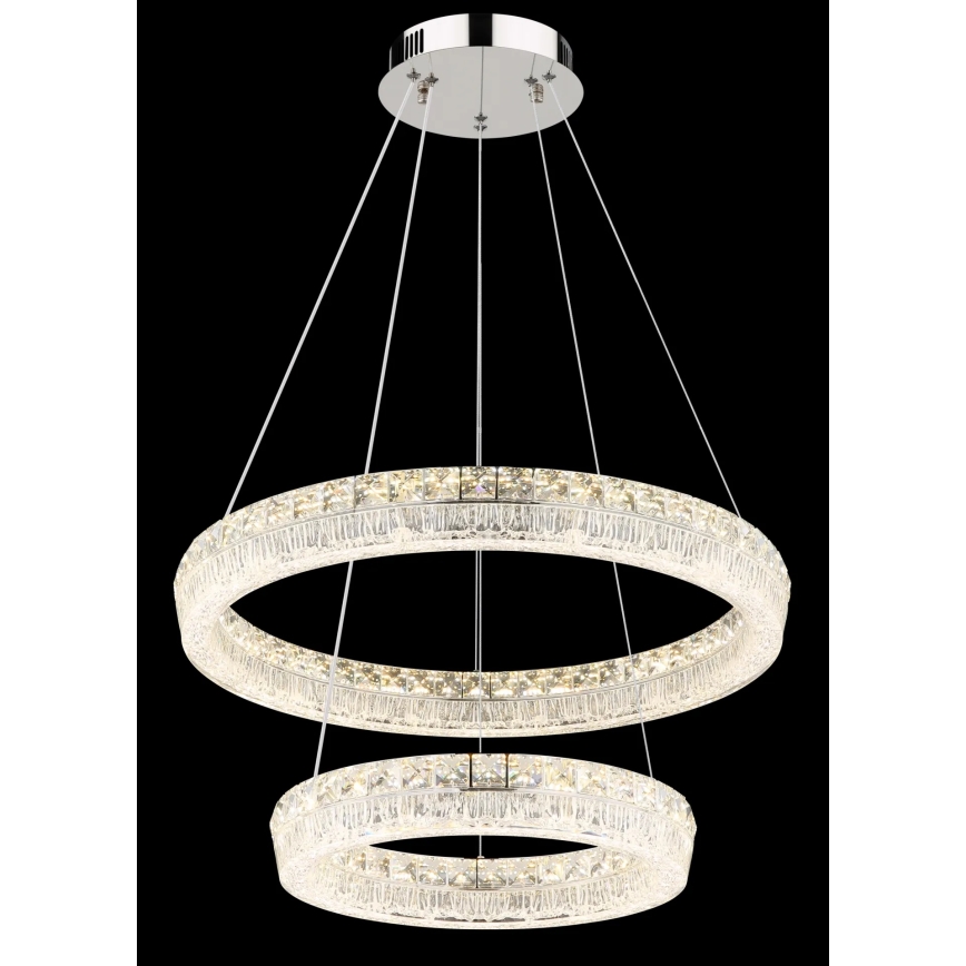 Globo - himmennettävä LED-riippuvalaisin kaapelilla LED/60W/230V 2700-6000K kirkas + kaukosäädin
