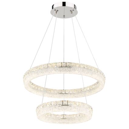 Globo - himmennettävä LED-riippuvalaisin kaapelilla LED/60W/230V 2700-6000K kirkas + kaukosäädin