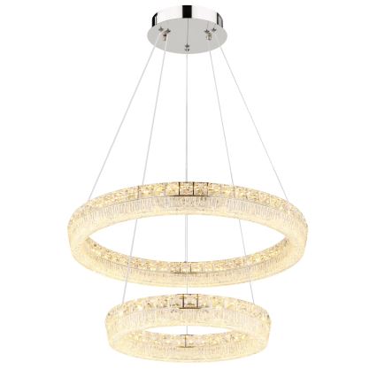 Globo - himmennettävä LED-riippuvalaisin kaapelilla LED/60W/230V 2700-6000K kirkas + kaukosäädin