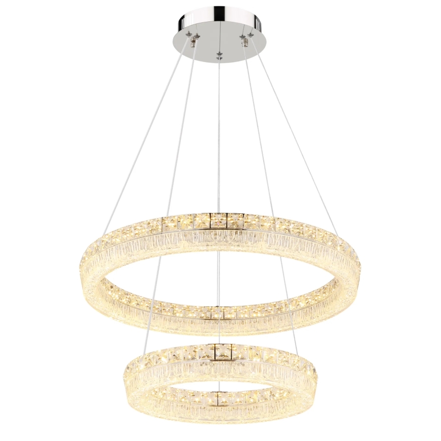 Globo - himmennettävä LED-riippuvalaisin kaapelilla LED/60W/230V 2700-6000K kirkas + kaukosäädin