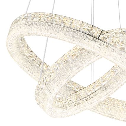 Globo - himmennettävä LED-riippuvalaisin kaapelilla LED/60W/230V 2700-6000K kirkas + kaukosäädin