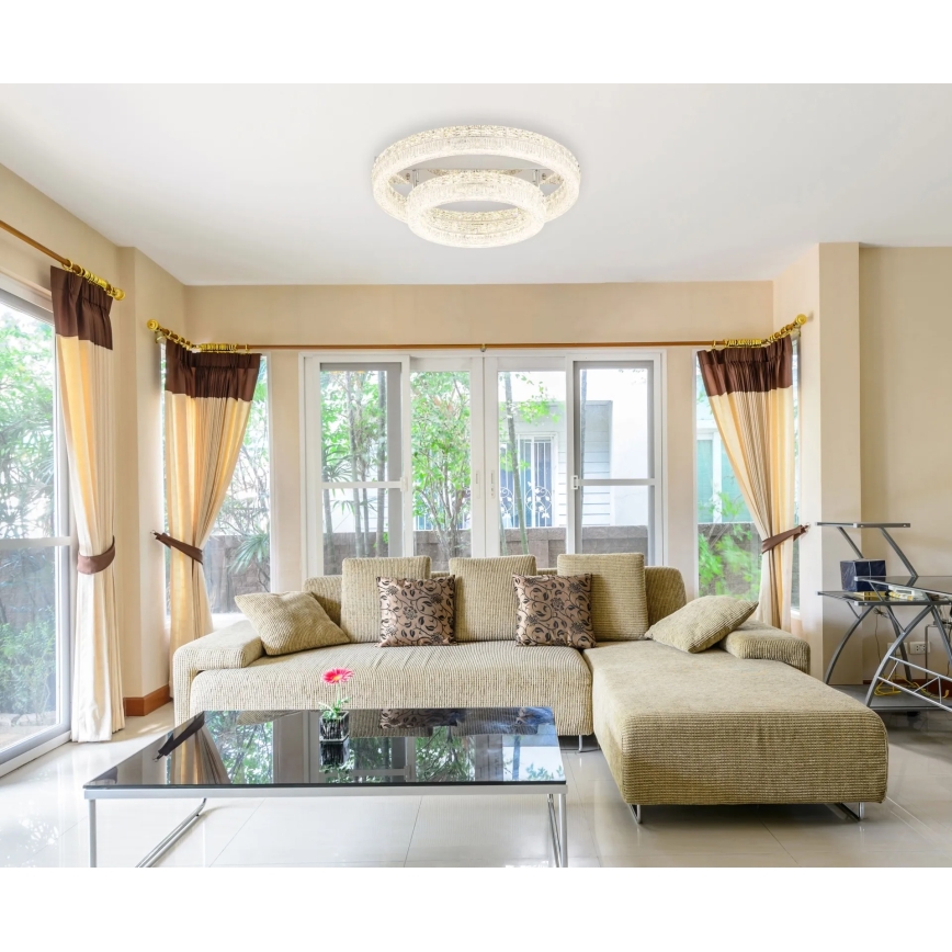 Globo - LED-himmennettävä kattovalaisin LED/60W/230V 2700-6000K kirkas + kaukosäädin