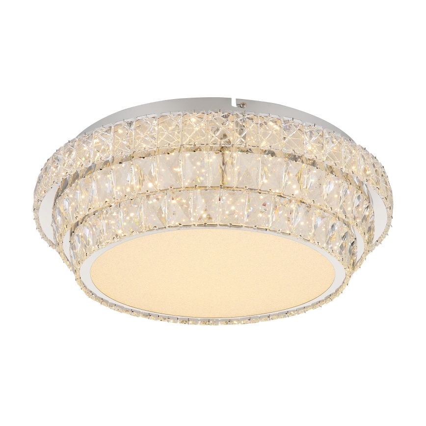 Globo - LED himmennettävä kattovalaisin LED/48W/230V 2700-6000K halkaisija 50 cm valkoinen + kaukosäädin