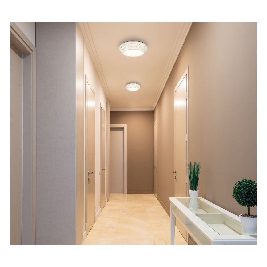 Globo - himmennettävä LED-kattovalaisin LED/58W/230V 2700-6000K halkaisija 60 cm valkoinen + kaukosäädin