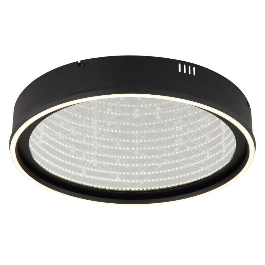 Globo - himmennettävä LED-kattovalaisin LED/40W/230V 2700-6500K halkaisija 51,5 cm musta + kaukosäädin