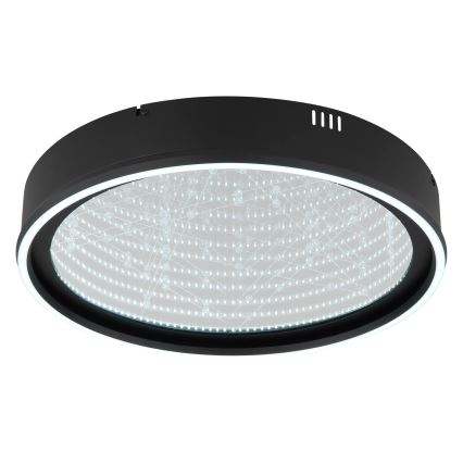 Globo - himmennettävä LED-kattovalaisin LED/40W/230V 2700-6500K halkaisija 51,5 cm musta + kaukosäädin