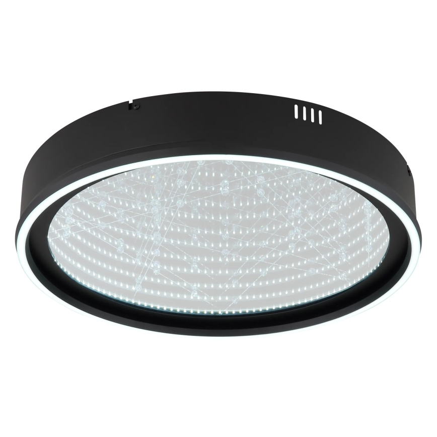 Globo - himmennettävä LED-kattovalaisin LED/40W/230V 2700-6500K halkaisija 51,5 cm musta + kaukosäädin