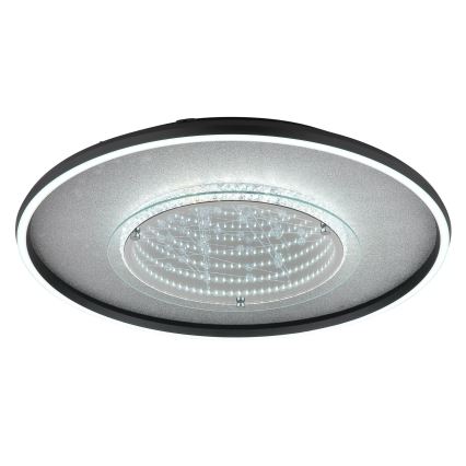 Globo - LED-kattovalaisin LED/40W/230V 3000/4000/6000K Ø 51,5 cm musta