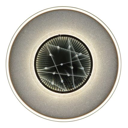 Globo - LED-kattovalaisin LED/40W/230V 3000/4000/6000K Ø 51,5 cm musta