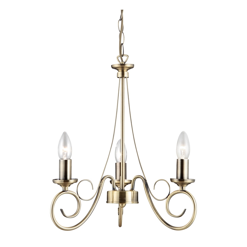 Globo - Kattokruunu ketjussa 3xE14/40W/230V