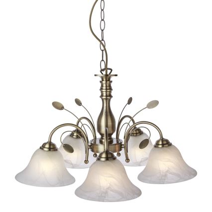 Globo - Kattokruunu ketjussa 5xE27/60W/230V