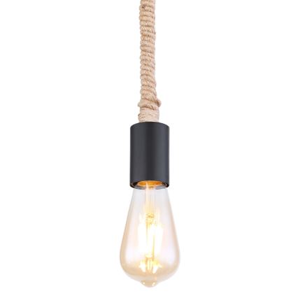 Globo - Kattokruunu narulla 1xE27/60W/230V