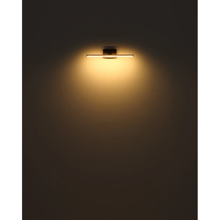Globo - ladattava LED-taulavalo LED/3,5W/5V 40 cm 3600 mAh musta
