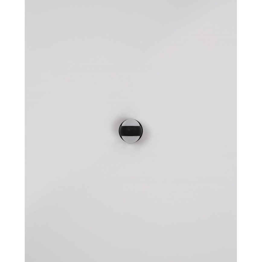 Globo - LED himmennettävä ladattava kosketusseinävalaisin LED/1,4W/5V 1800 mAh musta