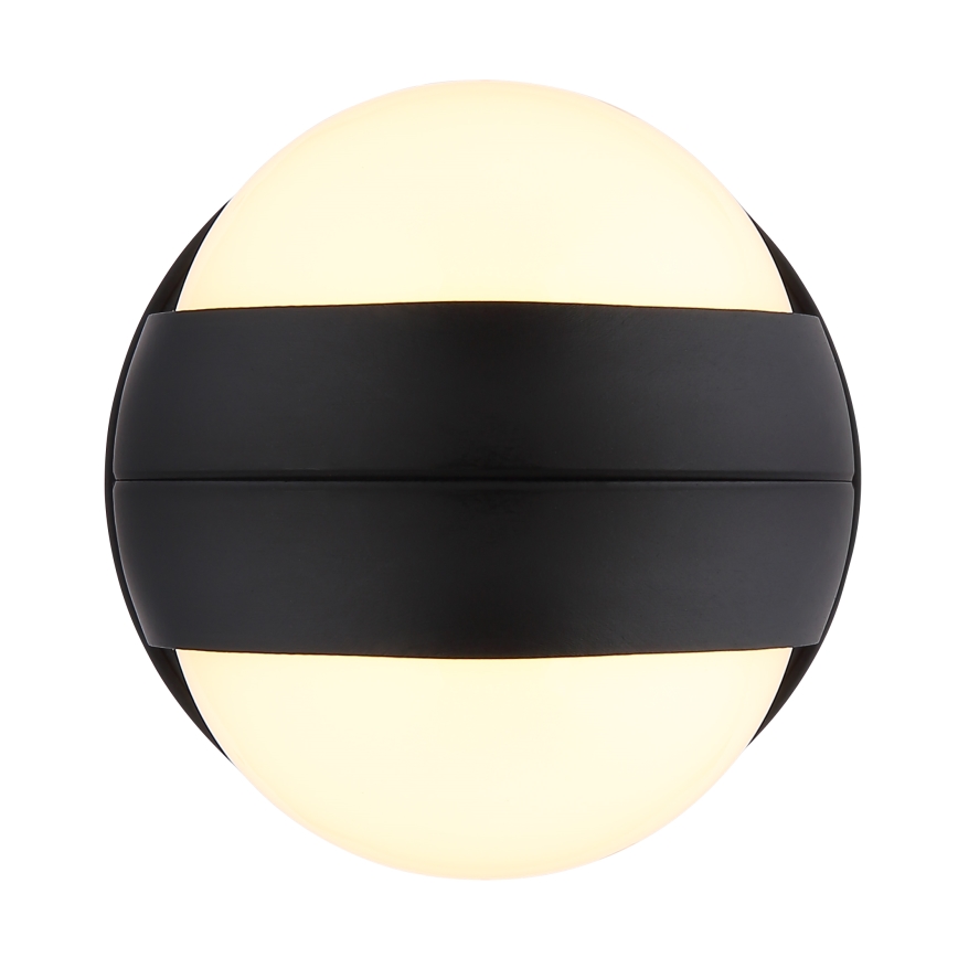 Globo - LED himmennettävä ladattava kosketusseinävalaisin LED/1,4W/5V 1800 mAh musta