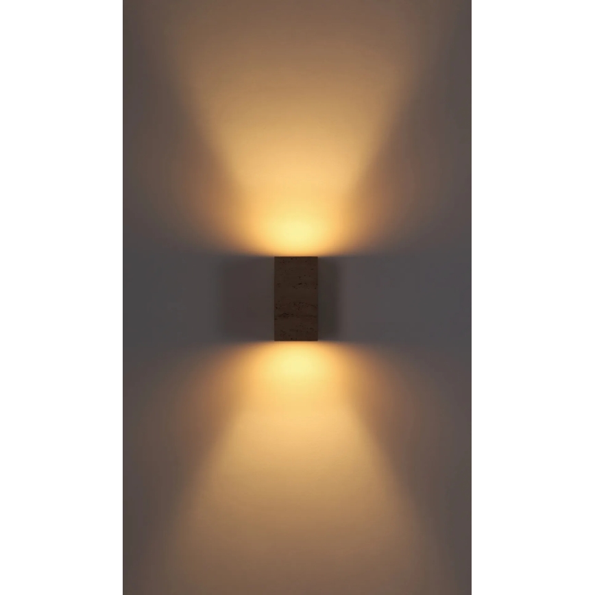Globo - LED-seinävalaisin LED/6W/230V 3000K travertiini