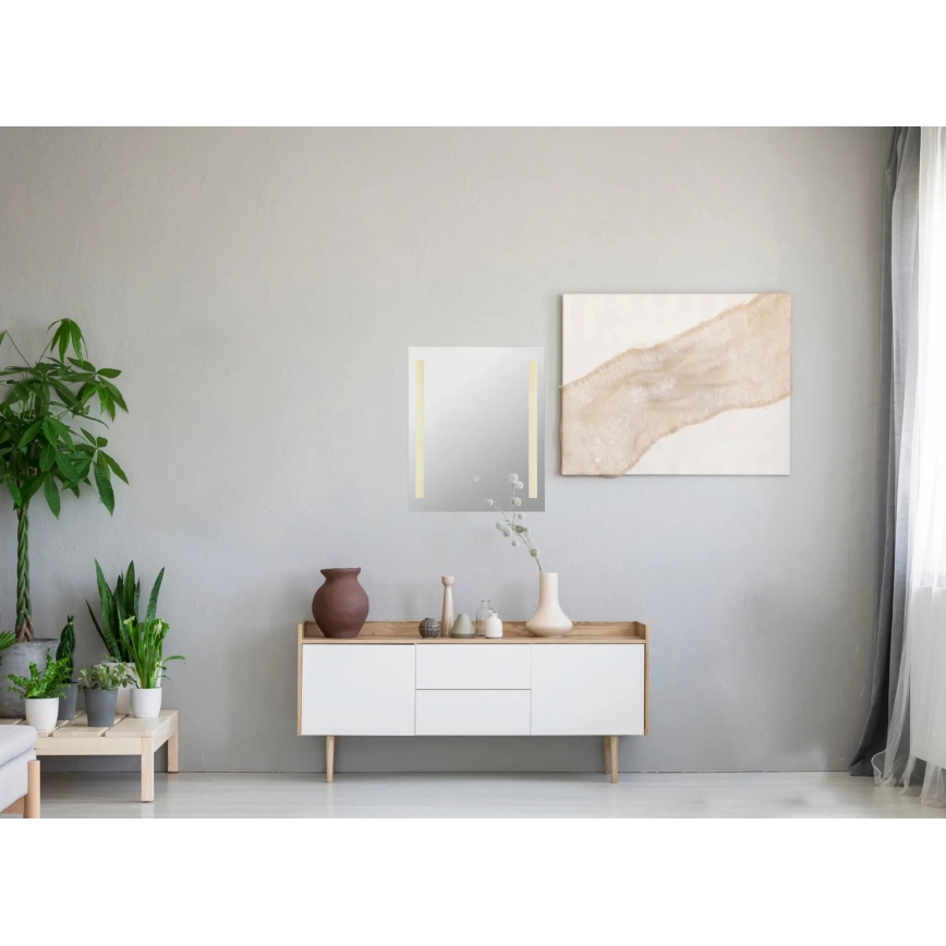 Globo - Himmennettävä kylpyhuoneen LED-taustavalaistu peili LED/12W/230V 3000K IP44