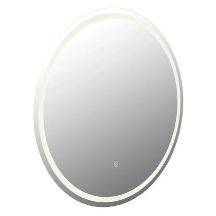 Globo - LED Himmennettävä seinä peili kanssa taustavalo LED/16W/230V 4000K halkaisija 75 cm