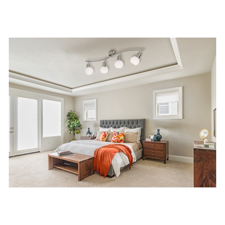 Globo - LED-kohdevalaisin 4xE14/5W/230V