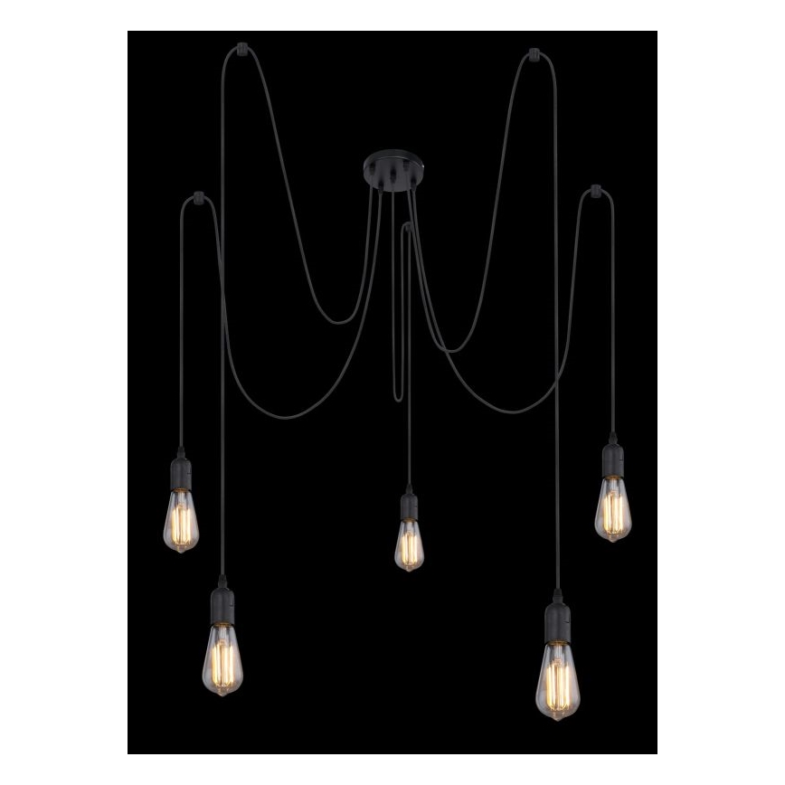 Globo A110-5 - Riipusvalaisimet MARACANA 5xE27 / 60W / 230V