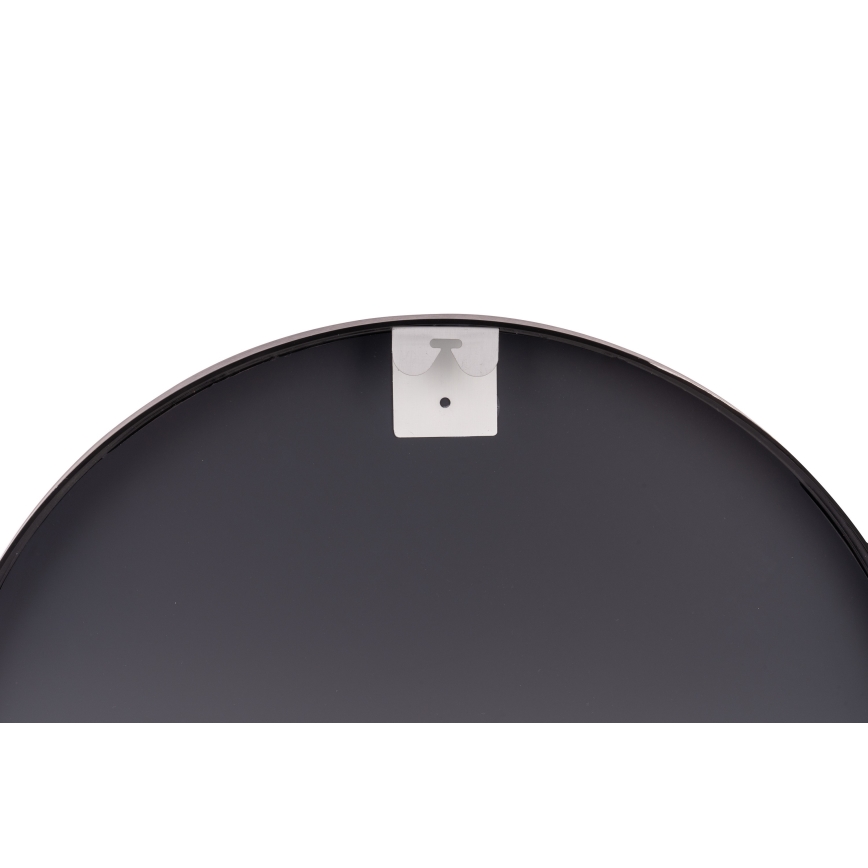 Globo - Seinälle asennettava peili Ø 60 cm, musta