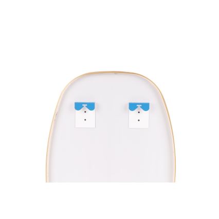 Globo - Seinälle asennettava peili 50x75 cm kultainen