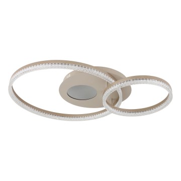 Globo - beige LED-kattovalaisin LED/30W/230V 3000K 70x50 cm