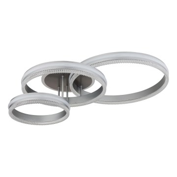 Globo - Himennettävä LED-kattovalaisin LED/72W/230V 2700-6000K hopea + kaukosäädin