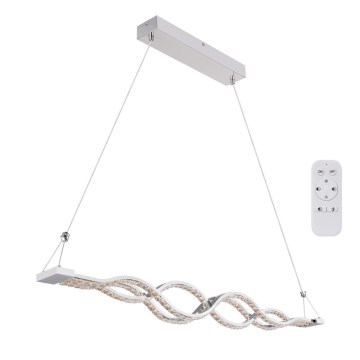 Globo - himennettävä LED-riippuvalaisin vaijerilla LED/30W/230V + kaukosäädin
