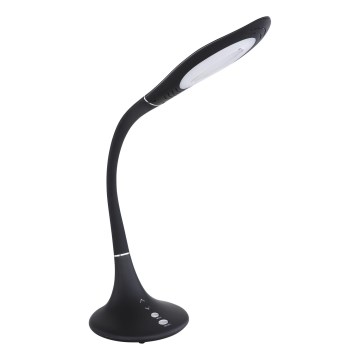 Globo - himmennettävä kosketuksella varustettu joustava pöytälamppu LED/9W/230V 3000/4000/6500K musta