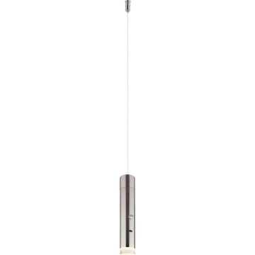 Globo - himmennettävä kosketusohjattu ladattava 2-in-1 LED-valaisin LED/2W/230/5V mattakromi