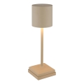 Globo - himmennettävä kosketusohjattu ladattava pöytävalaisin LED/1,5W/5V 2200 mAh beige